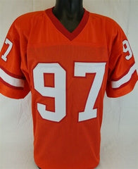 Vinny Curry Signed Tampa Bay Buccaneers Creamsicle Throwback Jersey (PSA COA)