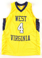 Miles McBride Signed West Virginia Mountaineers Jersey (Beckett) Knicks 2021 Pck
