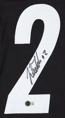 Justin Fields Signed Pittsburgh Steelers Jersey (Beckett) Ex Ohio State QB