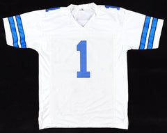 Jalen Tolbert Signed Dallas Cowboys Jersey (Beckett) Wide Receiver's New Number