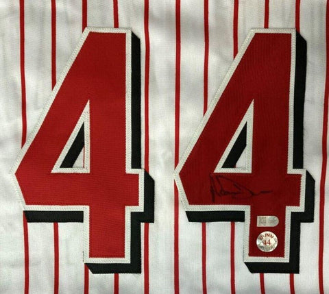 Adam Dunn Signed Cincinnati Reds Jersey (Sports Integrity) 462 MLB Home Runs