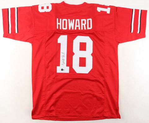 Will Howard Signed Ohio State Buckeyes Jersey (Beckett) 2024 Starting Q.B.