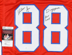 Hacksaw Jim Duggan Signed Jersey Inscribed HOF 2011 (JSA COA) Royal Rumble 1988