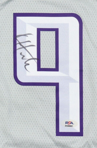 Kevin Huerter Signed Sacramento Kings Jersey (PSA) 1st Round Pick 2018 NBA Draft