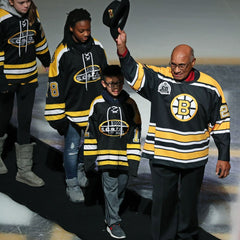 Willie O'Ree Signed Boston Bruins Jersey (JSA COA) 1st African American In NHL