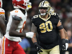 Bryan Bresee Signed New Orleans Saints Jersey (JSA COA) 2023 1st Round Pick D.T.