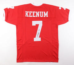 Case Keenum Signed Houston Cougars Jersey (JSA) Record 155 Career Passing TD's