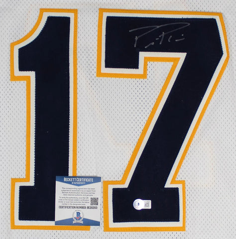 Phillip Rivers Signed Los Angeles Chargers Jersey (Beckett COA) 8xPro Bowl Q.B.