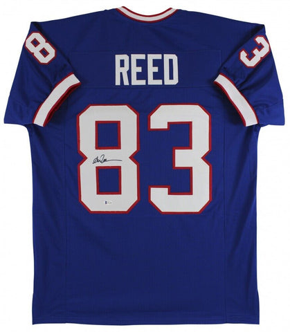 Andre Reed Signed Buffalo Bills Jersey (Beckert) 7×Pro Bowl Receiver (1988–1994)