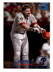 John Kruk Signed Philidelphia Phillies Jersey (Beckett) 3xAll Star 1st Baseman