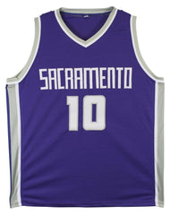 Domantas Sabonis Signed Sacramento Kings Jersey (Beckett) #11 Pk 2016 NBA Draft