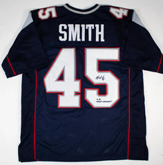 Otis Smith Signed New England Patriots Jersey (JSA COA) Super Bowl XXXVI Champ