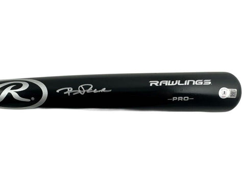 Brennen Davis Signed Rawlings Baseball Bat (Beckett) Iowa / Chicago Cubs O.F.