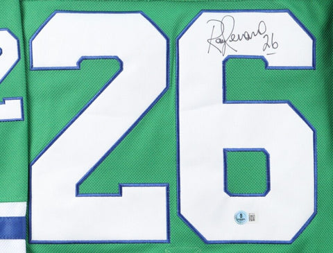 Ray Ferraro Signed Hartford Whalers Jersey (Beckett) NHL Career 1894–2002