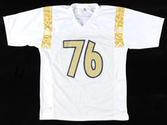 Joe Alt Signed Notre Dame Fighting Irish Jersey (Beckett) 2025 #5 Overall Pick