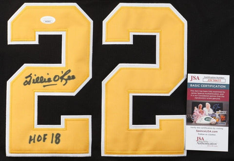 Willie O'Ree Signed Boston Bruins Jersey (JSA COA) 1st African American In NHL