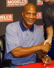 Darryl Strawberry Signed New York Mets St Patty's Day Jersey "86 WS Champs"/ JSA