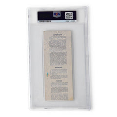 Pete Rose Signed 1980 World Series Ticket Stub Inscribed "1980 W.S. Champ" PSA