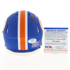 Anthony Richardson Signed Florida Gators Mini Helmet (PSA COA) 2022 #1 Q.B Colts