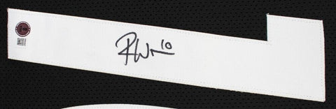 Roman Wilson Signed Pittsburgh Steelers Jersey (Beckett) 2024 Draft Pck Receiver