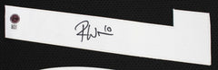 Roman Wilson Signed Pittsburgh Steelers Jersey (Beckett) 2024 Draft Pck Receiver