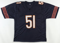 Dick Butkus Signed Chicago Bears Jersey (JSA COA) All Pro Hall Fame Linebacker
