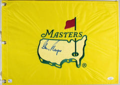 Gary Player Signed Masters Tournament Pin Flag (JSA COA) 3xMasters Champion