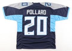 Tony Pollard Signed Tennessee Titans Jersey (Beckett) Ex-Memphis Tiger RB