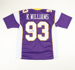 Kevin Williams Signed Minnesota Vikings Jersey (JSA) Defensive Tackle 2003/2013