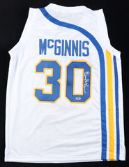 George McGinnis Signed Indiana Pacers Jersey Inscribed "HOF 2017" (PSA COA)