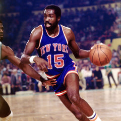 Earl Monroe Signed New York Knicks Jersey (JSA) 1973 World Champion Point Guard