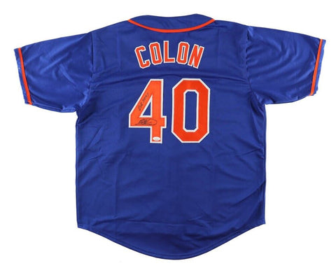 Bartolo Colon Signed New York Met Big Sexy Jersey Inscribed "Big Sexy" (JSA COA)