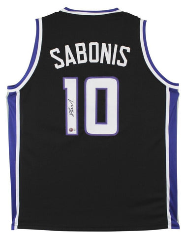 Domantas Sabonis Signed Sacramento Kings Jersey (Beckett) #11 Pk 2016 NBA Draft