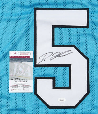 Diontae Johnson Signed Panthers Jersey (JSA COA) Carolina Wide Receiver