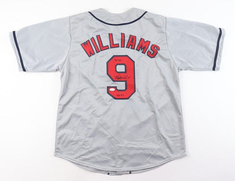Matt Williams Signed Cleveland Indians Jersey (JSA COA) 5xAll Star 3rd Baseman