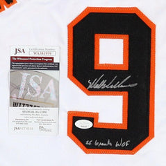 Matt Williams Signed San Francisco Giants Jersey JSA COA /5xAll Star 3rd Baseman