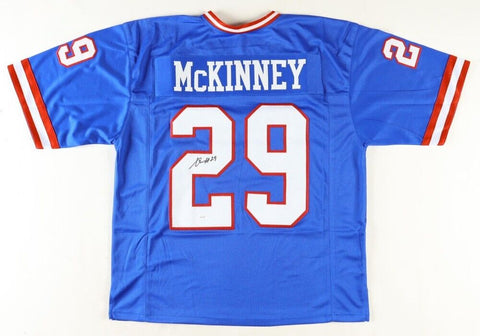 Xavier McKinney Signed New York Giants Jersey (JSA) 2020 2nd Round Pck / Alabama