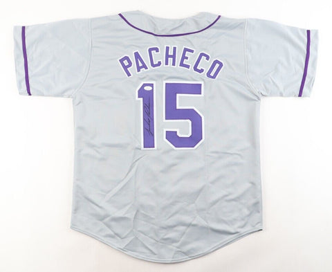 Jordan Pacheco Colorado Rockies Signed Jersey (JSA COA) Infielder / Catcher