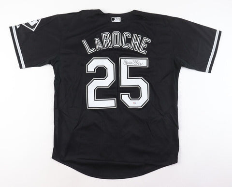 Adam LaRoche Signed Chicago White Sox Jersey (PSA COA) 2012 Gold Glove Winner 1B