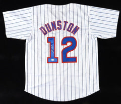 Shawon Dunston Signed Chicago Cubs Jersey (JSA) Cubbies Shortstop (1985–1997)