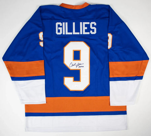 Clark Gillies Signed New York Islanders Jersey (JSA COA) N.Y. Isles, Left Winger