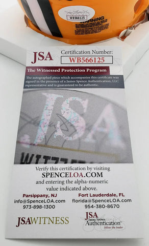 C. J. Daniels Signed LSU Tigers Speed Mini-Helmet (Beckett) 2024 Senior WR