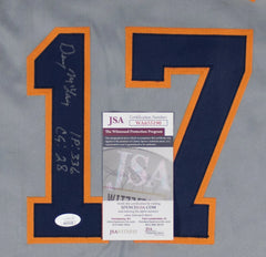 Denny McLain Signed 1968 Detroit Tiger Jersey Inscrd “IP: 336, CG: 28” (JSA COA)