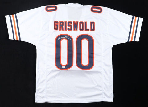 Chevy Chase Signed Bears "Griswold" Jersey (Beckett) National Lampoon's Vacation