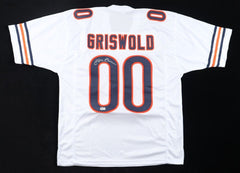 Chevy Chase Signed Bears "Griswold" Jersey (Beckett) National Lampoon's Vacation