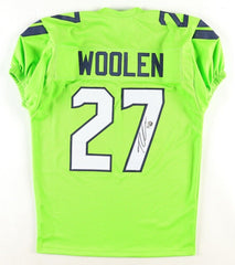 Tariq Woolen Signed Seattle Seahawks Pro Cut Jersey (Beckett) 2022 Pro Bowl DB