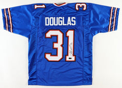 Rasul Douglas Signed Buffalo Bills Jersey (TSE) 2017 Draft Pick / West Virginia