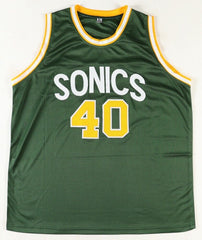 Shawn Kemp Signed Seattle Super Sonics' Jersey Inscribed "Reign Man" (PSA)