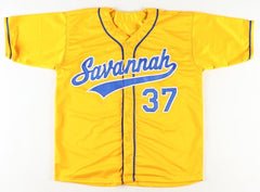 Bill Lee Signed Savannah Jersey Inscribed "60 Bananas" & "Spaceman" (Beckett)