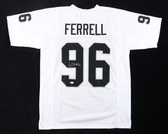 Clelin Ferrell Signed Vegas Raiders Jersey (Beckett) #4 Overall Pick 2019 Draft